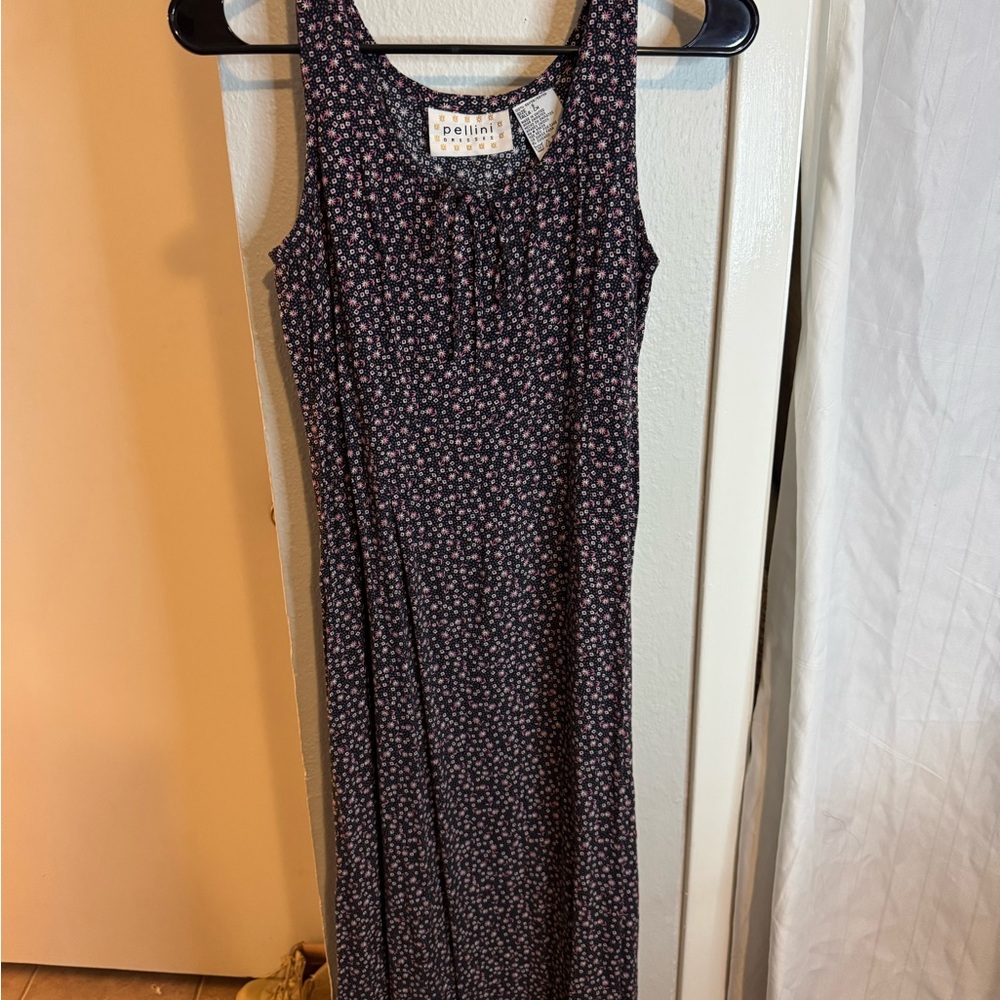 Women's Black Floral Dress